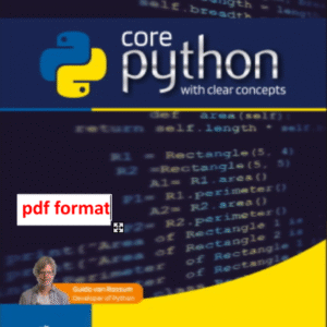 Core Python with clear concepts